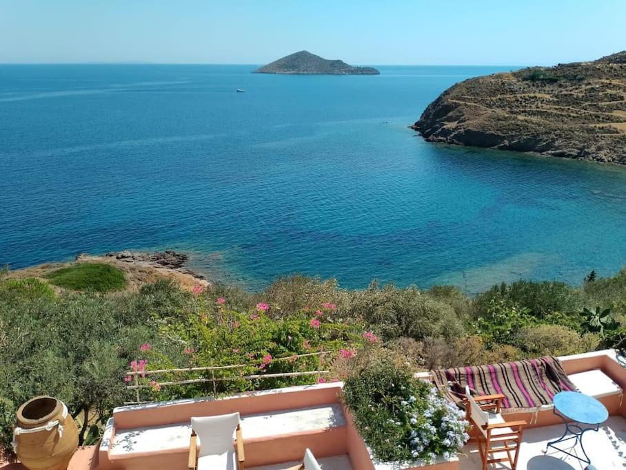 Casa Dei Melograni At Vourlidia Leros Villa Vromolithos ภายนอก รูปภาพ