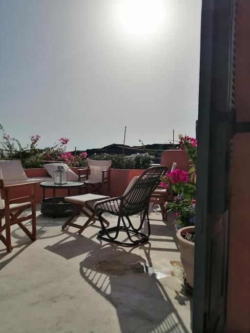 Casa Dei Melograni At Vourlidia Leros Villa Vromolithos ภายนอก รูปภาพ