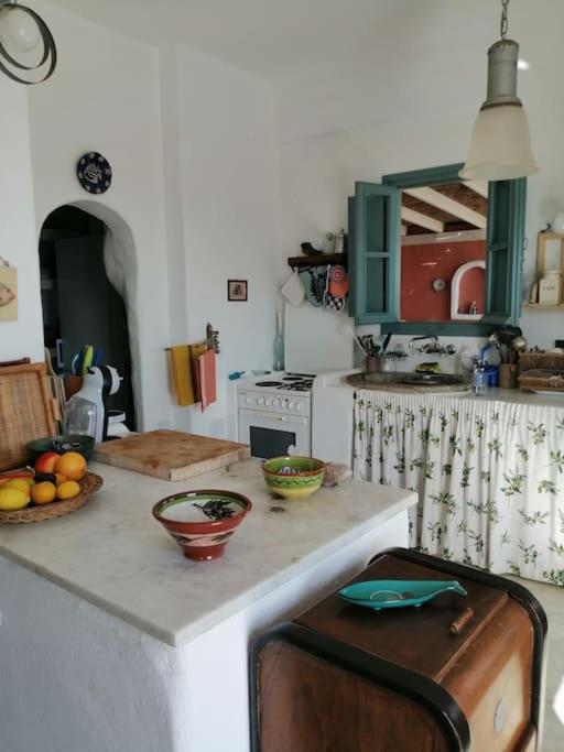 Casa Dei Melograni At Vourlidia Leros Villa Vromolithos ภายนอก รูปภาพ