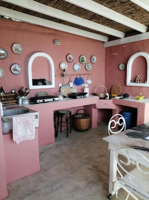 Casa Dei Melograni At Vourlidia Leros Villa Vromolithos ภายนอก รูปภาพ